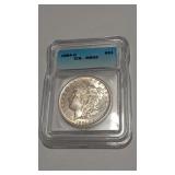 1884 0 MORGAN DOLLAR ICG MS65