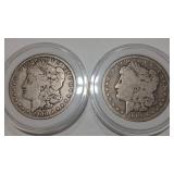 1900 O &  1901 O MORGAN DOLLARS