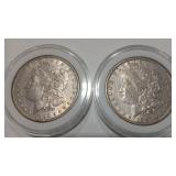 1896 & 1897  MORGAN DOLLARS