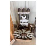 GROUP OF YARD DECOR