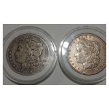 1890 & 1899 O MORGAN DOLLARS