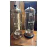 2 BARBACIDE JARS
