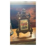 BRASS BEVELED MIRROR