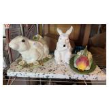 GROUP OF 3 BUNNIES