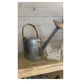 GALVANIZED WATER CAN