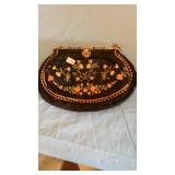 NEEDLEPOINT CLUTCH PURSE