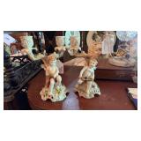PR OF VONN SCHEIRHOLTZ  GERMAN CHERUB CANDLE