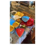 GROUP OF BUFFALO CHINA DISHES