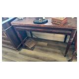 ANTIQUE FLIP TOP TABLE