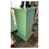 PAINTED PEDESTAL