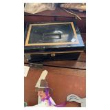 VINTAGE METAL CASH BOX