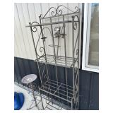 OUTDOOR METAL SHELF