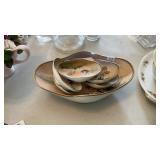 GROUP OF HAND PAINTED NIPPON DISHES