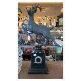 DEER ON PEDESTAL