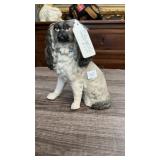 STAFFORDSHIRE ENGLISH DOG FIGURINE, MARKED