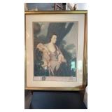 VINTAGE PRINT OF ELIZABETH OSBORNE BY JOSHUA