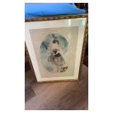 SIGNED LADY SKETCH