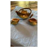 MCCOY TEA PITCHER & MATCHING CREAMER & SUGAR