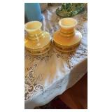 PR OF MATCHING LAMP SHADES