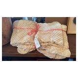 CROCHET KING BED SPREAD  **HAS 2 HOLES EASY TO