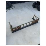 IRON FIREPLACE SURROUND