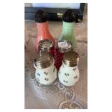 3 SETS OF SALT & PEPPER SHAKERS