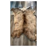 TANNED ELK HIDE