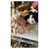 4 CHINA PIN CUSHIONS