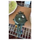 CAST IRON ANGEL SCONCE