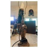 BOY BASED LAMP **NO SHADE