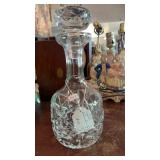 LEADED CRYSTAL BRANDY DECANTOR