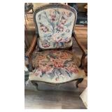 NEEDLEPOINT CHAIR