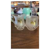MATCHING CREAMER & SUGAR