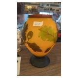 VASE & VINTAGE METAL BASED & CRYSTAL DEER MOTIF