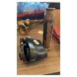 HARRIS & SHAEFFER AQUA GLASSES & SPY GLASS