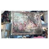 VINTAGE FRENCH TAPESTRY BY AUBUSSON