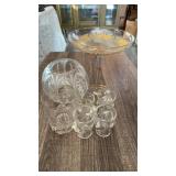 7PC OF CRYSTAL GLASSWARE