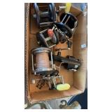 GROUP OF 5 FISHING REELS