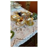 GROUP OF 7 CUPS & SAUCERS