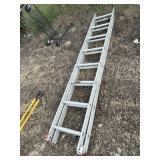 ALUMINUM EXTENSION LADDER