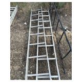 2 ALUMINUM LADDERS