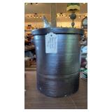 RARE GERMAN BROWN SALT GLAZED STONEWARE CROCK