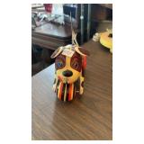 TIN WIND UP DOG TOY, WORKS