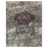 WIRE DECORATIVE BASKET, METAL HANGER