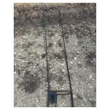 2 SHEPHERDS HOOK GARDEN PLANT HANGERS