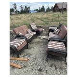 6 PC WICKER ACCENT PATIO SET