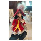 CAPTAIN HOOK DISNEY DOLL