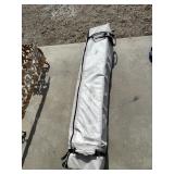 FOLD OUT CANOPY IN WHITE CARRY BAG