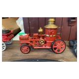 CAST IRON TOY FIRE TRUCK