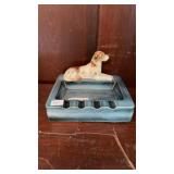ENGLISH DOG ASHTRAY